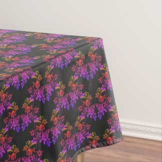 Nappe Fleurs Roses tendues Motif Couleurs Abstraites