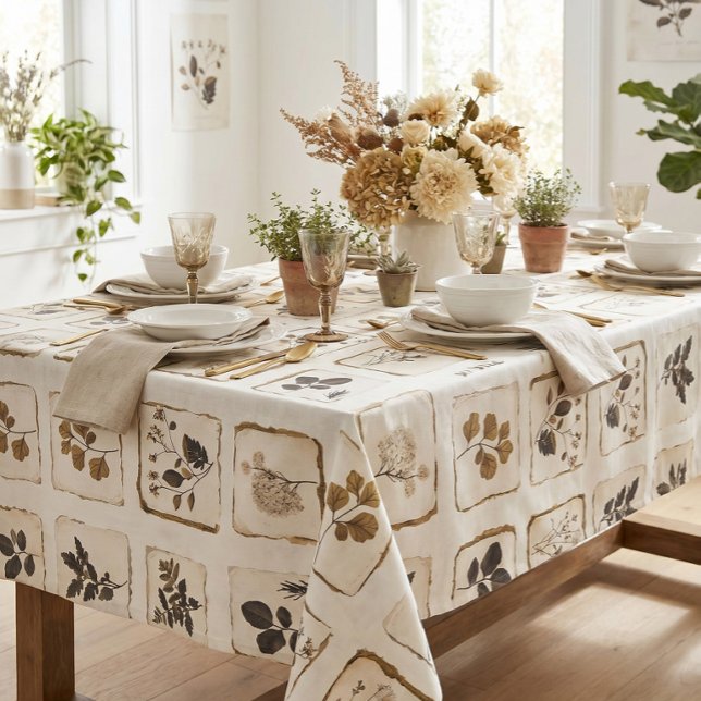 Nappe Fleurs sauvages séchées et pressées botanique herb (Créateur téléchargé)