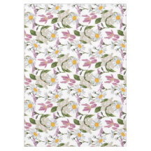 Fleurs sauvages violettes roses, tropicales, margu