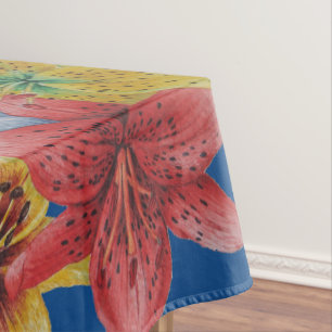 Nappe fleurs uniques, grandes et audacieuses, florales