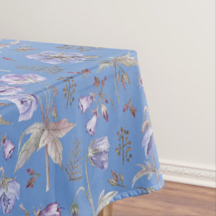 Nappe Fleurs violettes modernes Motif Floral Décor