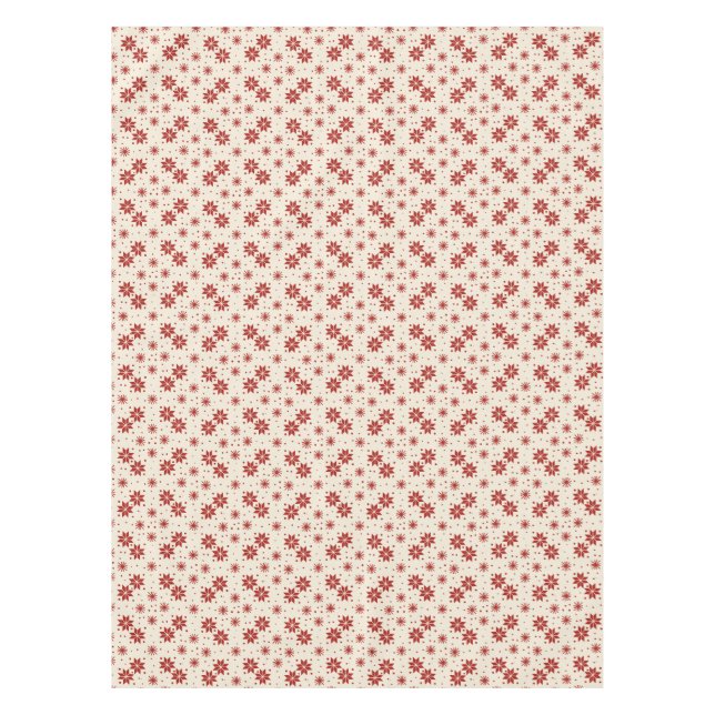 Nappe Flocon de neige en étoile scandinave (Devant)