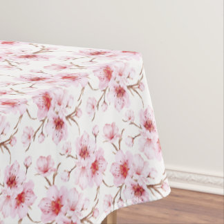 Nappe Floral Cherry Blossoms Pink White