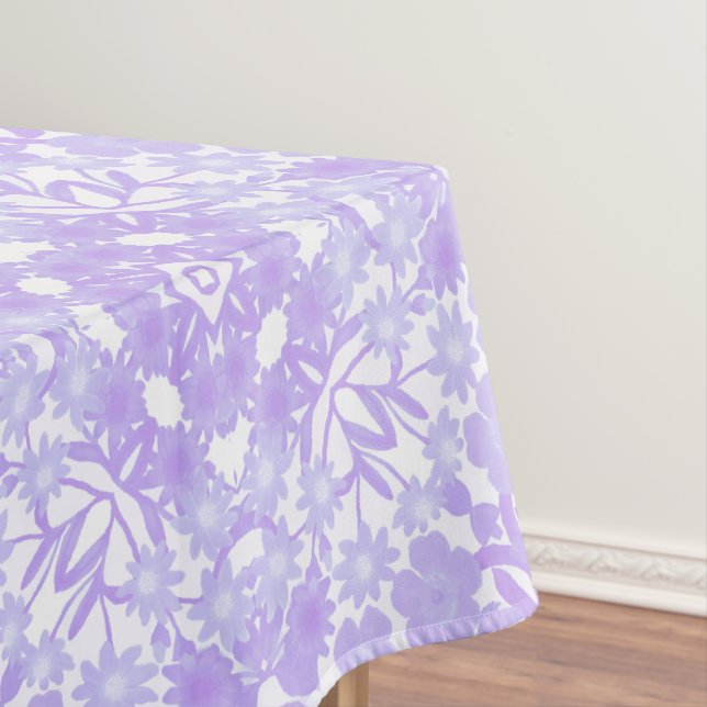 Nappe florale de jardin pourpre bleu (In Situ)