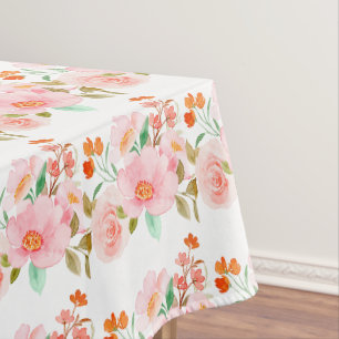 Nappe florale de table