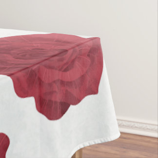 Nappe florale rose