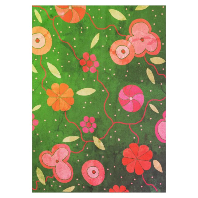 Nappe florale Vintage (Devant)