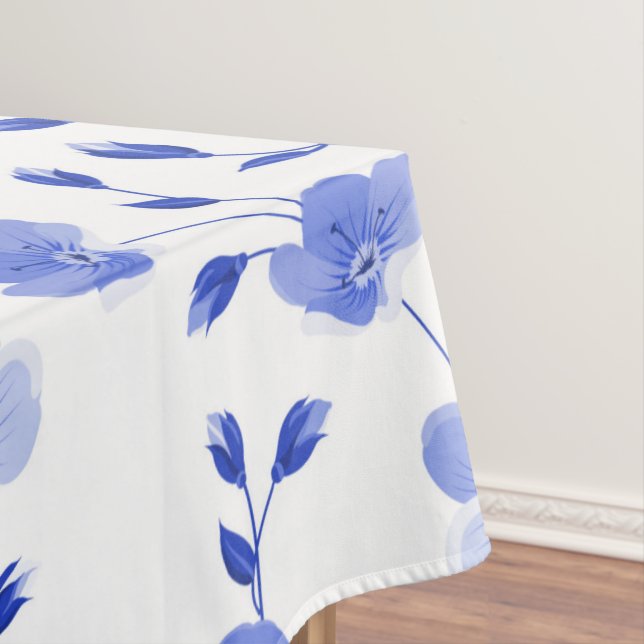 Nappe Flore moderne Sky Blue Daisy (In Situ)