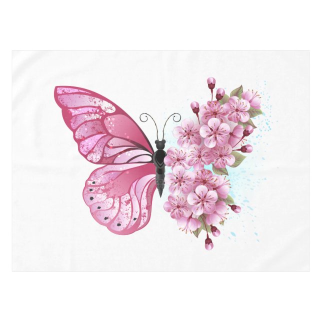 Nappe Flower Butterfly (Devant (Horizontal))