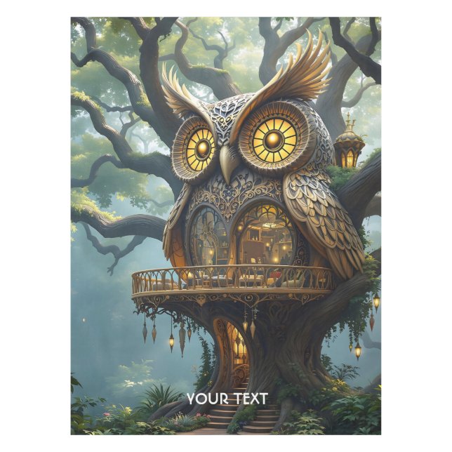 Nappe Forêt de Chouette d'Imaginaire (Devant)