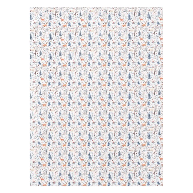 Nappe Forêt d'hiver Deer Woodland (Devant)