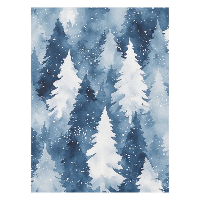 Nappe Forêt hivernale de Silent Pines (Devant)