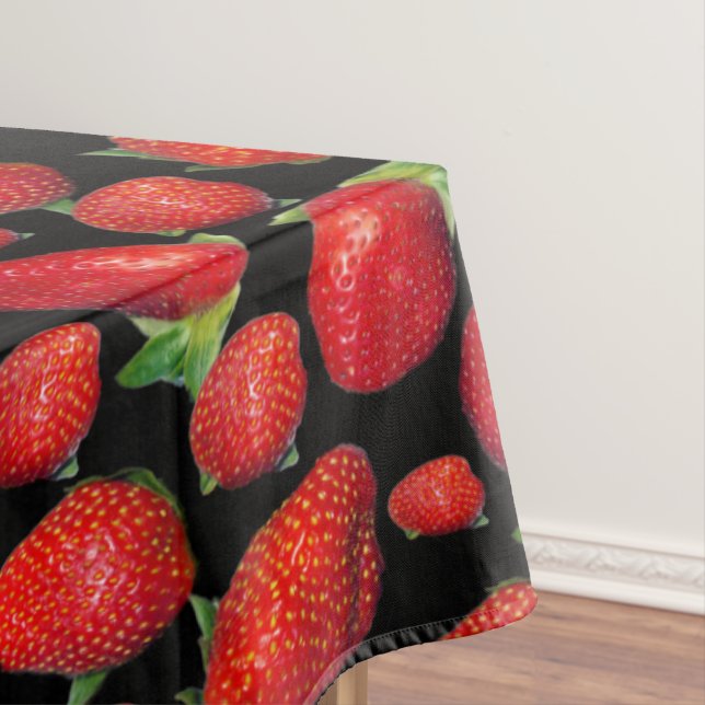 Nappe Fraises rouges délicieuses, (In Situ)