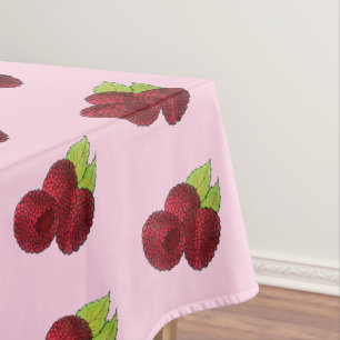 Nappe Framboises rouges framboises mûres Imprimer
