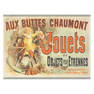 Nappe French Toy Joets Amis Poster vintage