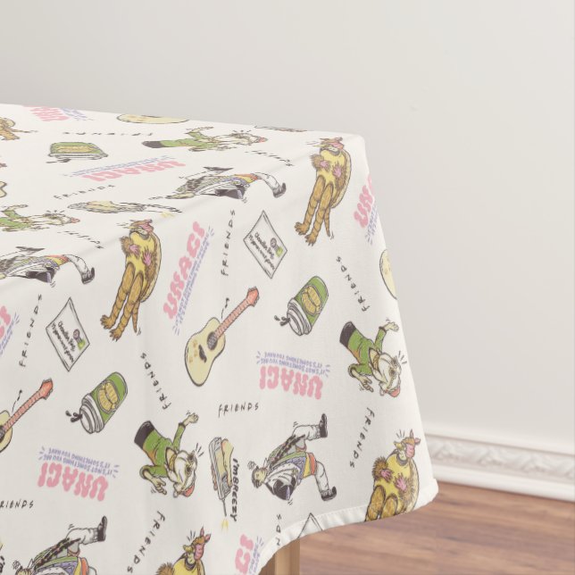 Nappe FRIENDS™ Motif Dessin Animé Brun (In Situ)
