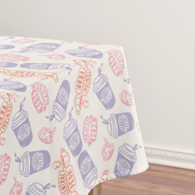 Nappe FRIENDS™ | Motif Pastel Central Perk (In Situ)