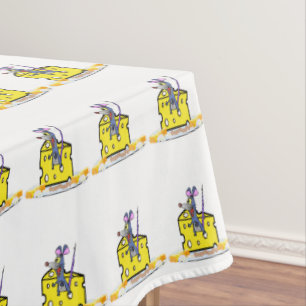 Nappe Fromage blanc Souris jaune