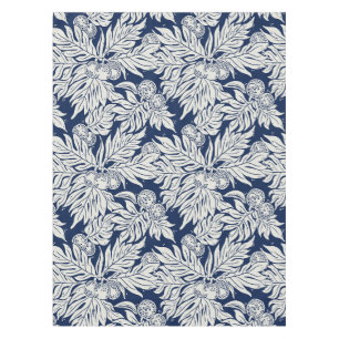 Nappe Fruit à pain ulu Hawaiian Tropical dans indigo