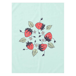 Nappe Fruit Kawaii à la fraise mûre