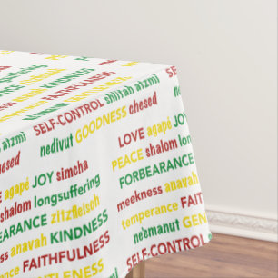 Nappe FRUIT Spirituel DE L'ESPRIT Christian