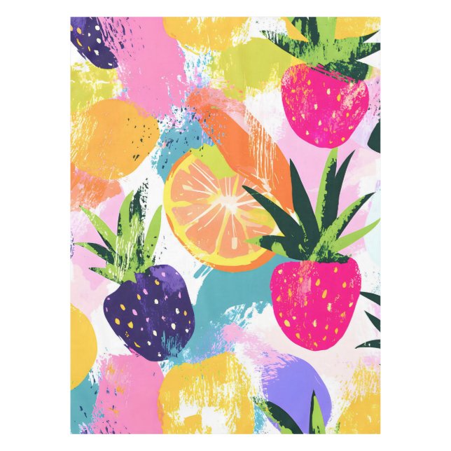 Nappe Fruit tropical d'été Fiesta (Devant)