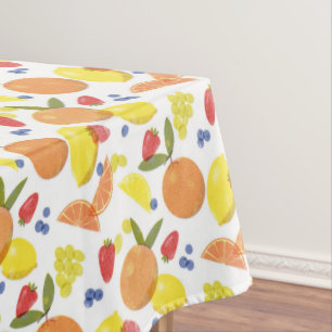Nappe Fruits du marché des agriculteurs Risographe grung