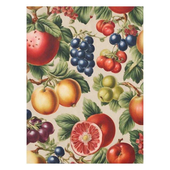 Nappe Fruits et Fleurs du Luxe Jardin Italien (Devant)