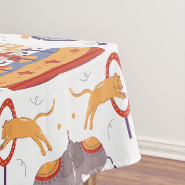 Nappe Fun Carnaval Enfants Anniversaire Cirque Motif Clo (In Situ)