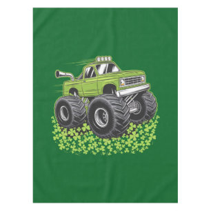 Nappe Garçon Saint-Patrick Enfant Chanceux Camion Monstr