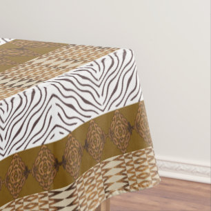 Nappe Géométrique tribal africain d'Ehnic