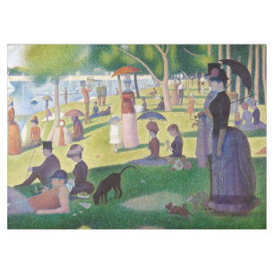 Nappe Georges Seurat - Un dimanche après-midi à l'Île de