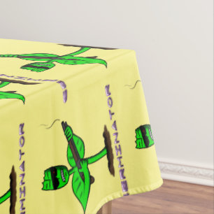 Nappe Germinator cyborg plante dessin humoristique
