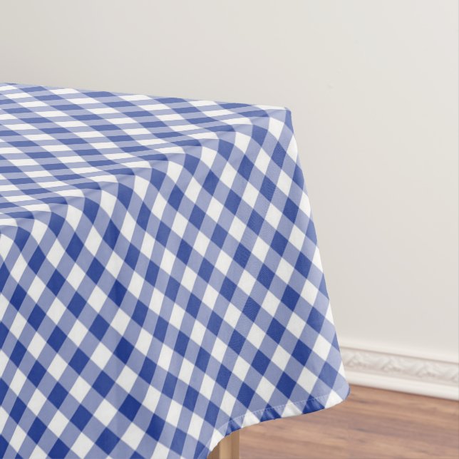 Nappe Gingham Bleu Blanc (In Situ)