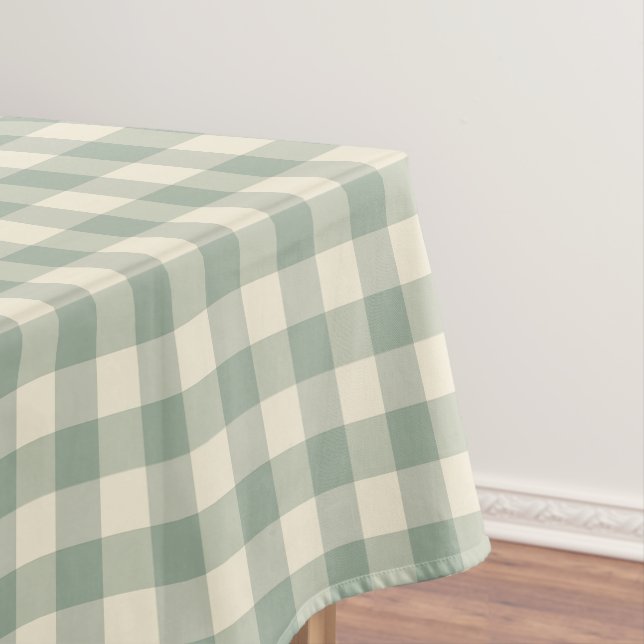 Nappe Gingham Presque Réveillé - Carreaux à rayures le l (In Situ)