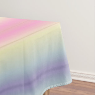 Nappe girly chic unicorn rose violet pastel arc-en-ciel
