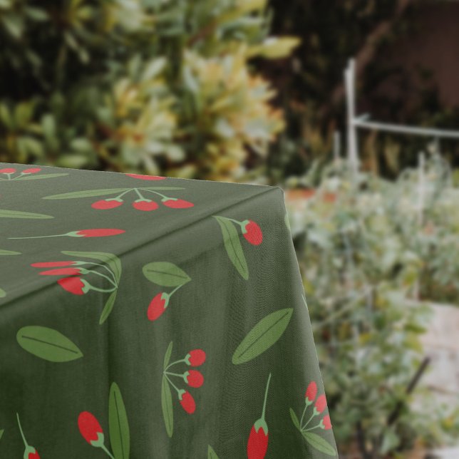 Nappe Goji Berries (Goji Berries Tablecloth)