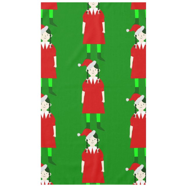 Nappe goth fille gothique noël déplaisant (Devant)