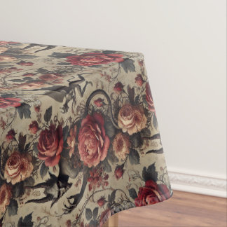 Nappe Grace éclipsée - Motif moyen victorien gothique
