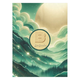 Nappe Gradient Emerald Kelly Parties scintillant verte M