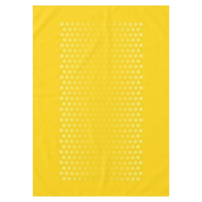 Nappe gradients pois jaune + vos idées (Devant)