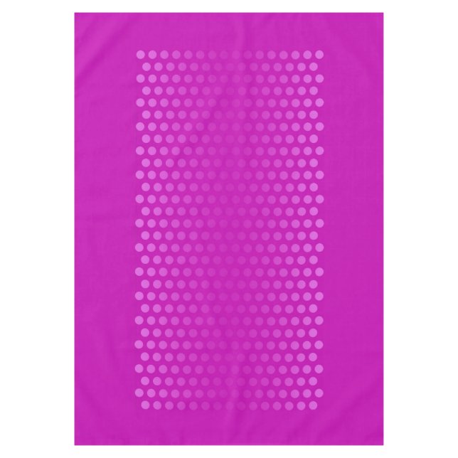 Nappe gradients pois rose + vos idées (Devant)