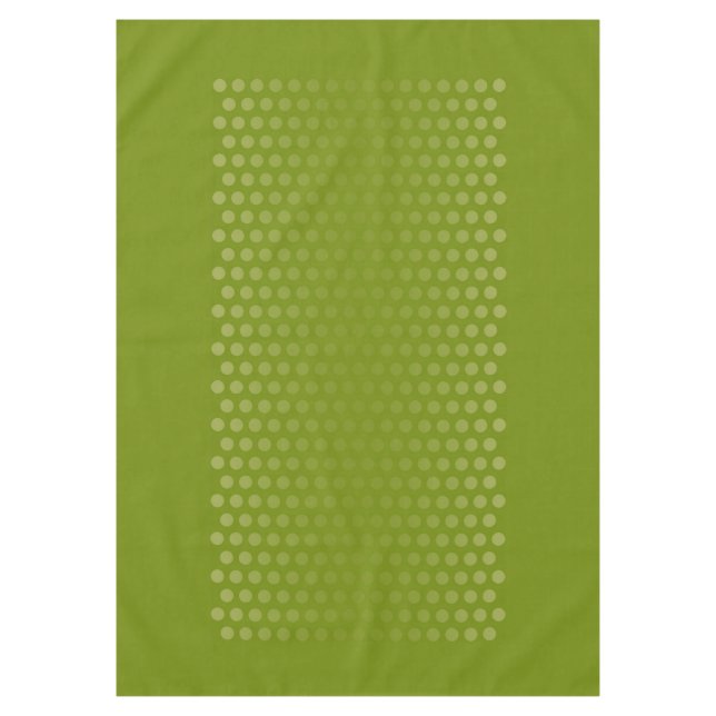Nappe gradients pois vert + vos idées (Devant)
