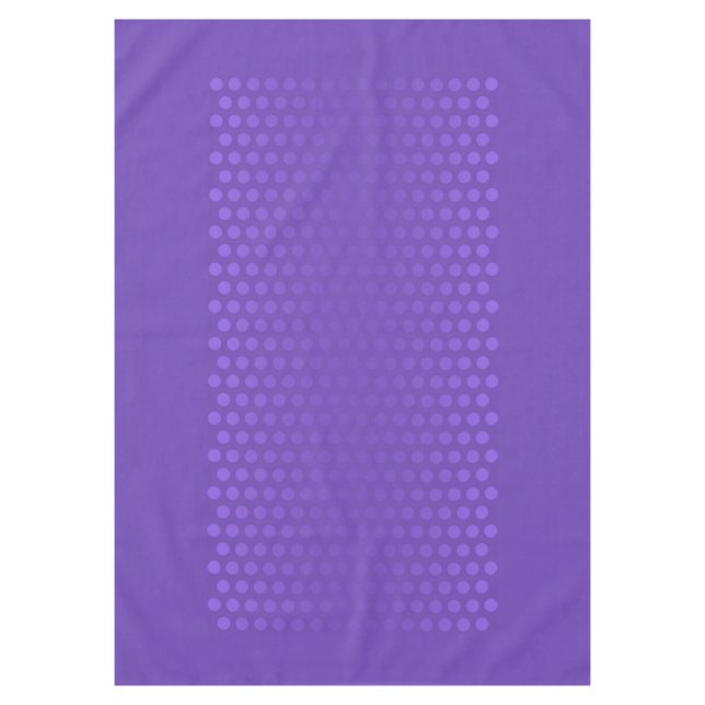 Nappe gradients pois violet + vos idées (Devant)