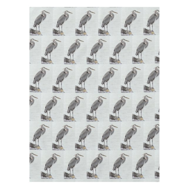 Nappe Grand héron bleu (Devant)