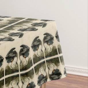 Nappe Grand héron bleu des oiseaux d'Amérique d'Audubon