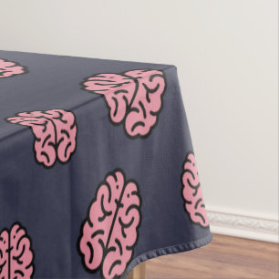 Nappe Grand motif de cerveau d'esprits