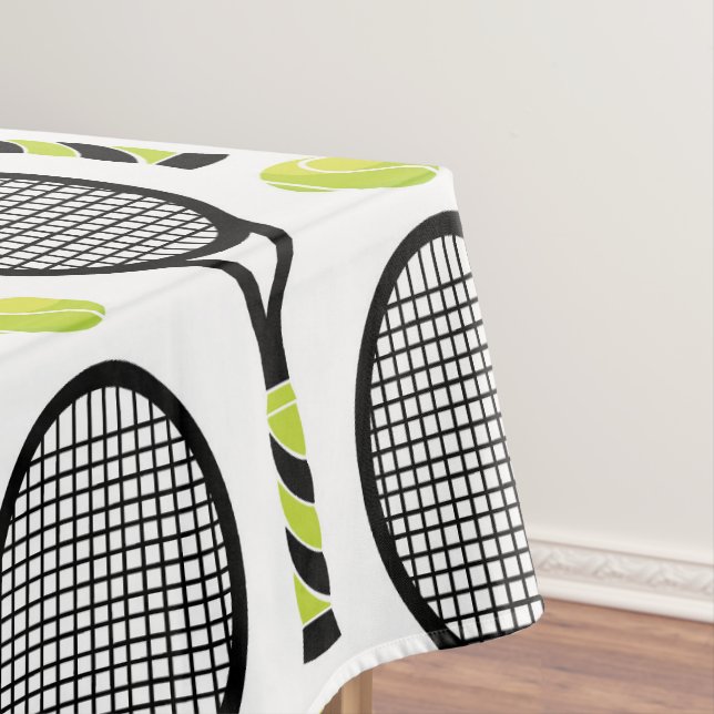 Nappe 🎾 Grand tennis noir et vert 🎾 blanc (In Situ)