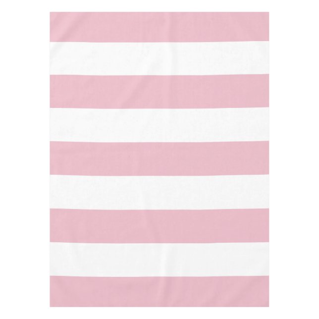 Nappe Grandes Pink, Grandes Blances, Motif Gratté (Devant)