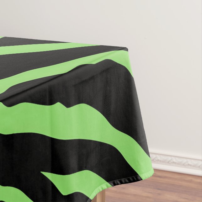 Nappe Grandes Posters de animaux vertes et noires (In Situ)